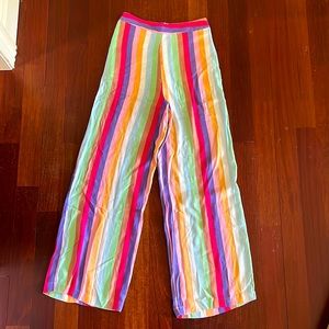 Small Ladies Rainbow summer pants